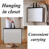 1Pc Extra Large Hanging Suit Dress Coat Travel Bag Clothes Cover Storage Zip Home Zip Up Hanging Suit Dress Coat Bag Clothes Cover Storage