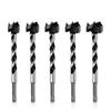 Longer Forstner Tips Woodworking Tools Hole Saw Cutter Hinge Boring Drill Bits Round Shank Tungsten Carbide Cutter 16mm-25mm