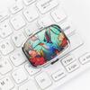 3Pcs Iron Metal Pill Boxes Lovely Colored Metal Jwelery Organizers Travel Medicine Case Cabinet