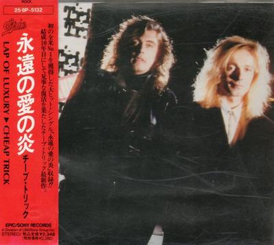 CD CHEAP TRICK Lap Of Luxury 258P5132 EPIC 1988 Япония Рок Б/У