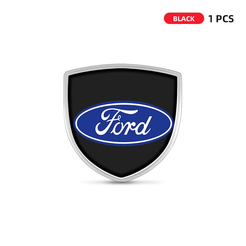 3D Metal Car Body Fender Emblem Shield Stickers Decor Car Interior Accessories For Ford Edge U387 CD2 CD4