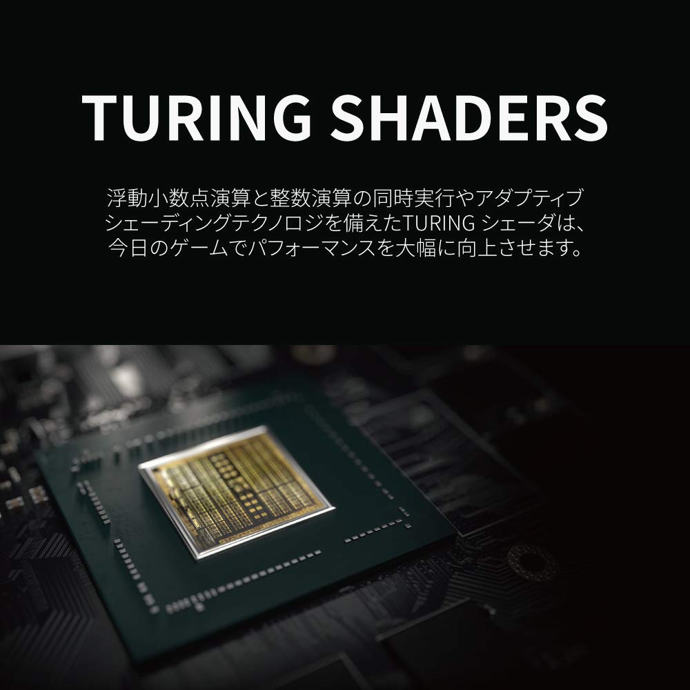 Kuroutoshikou NVIDIA GeForce GTX 1650 Graphics Dual Card, 4GB, Fan, GF-GTX1650-E4GB/OC/DF