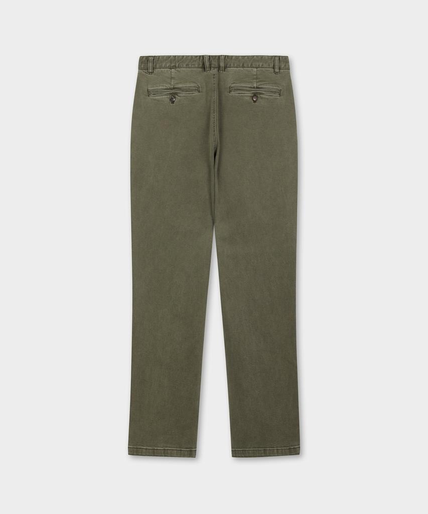 ШтаныBROOKS BROTHERS, окрашенные в готовом виде (хаки) (Bbpcmbf301)