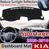 Противоскользящий коврик для Sportage 2005 2006 2007 2008 2009 2010 JE KM, противоскользящий коврик для приборной панели, солнцезащитный козырек, ковер, автомобильные аксессуары R