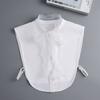 43 Styles Fake Collar Stand Lapel Shirt Detachable Collar Women Lace Floral False Collar Half Shirt Blouse Faux Col