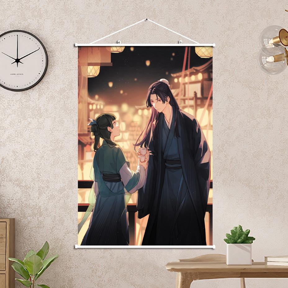 Anime The Apothecary Diaries Hanging Scroll Decorative Painting 60x90cm