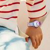 Swatch Унисекс Flik Flak Серия Feifei Фиолетовые Часы ZFBNP213 ZFBNP213
