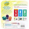 Яйцеобразные мелки Crayola для детей от 1 года, смываемые водой, 6 цветов, 811451 (Подлинный продукт)