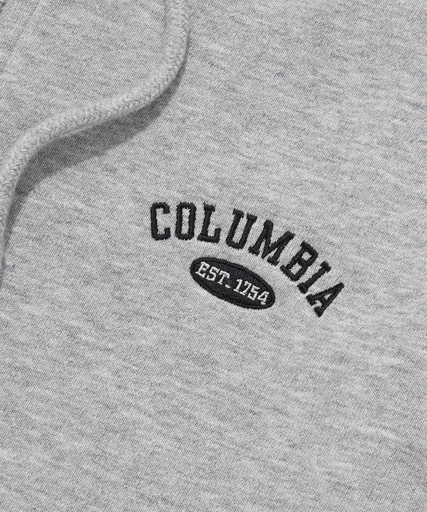 Толстовка Columbia University Cu Arch Terry на молнии_Серый меланж