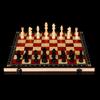 Деревянный игровой набор 3-в-1 Brangdy: Шахматы и Настольные игры
