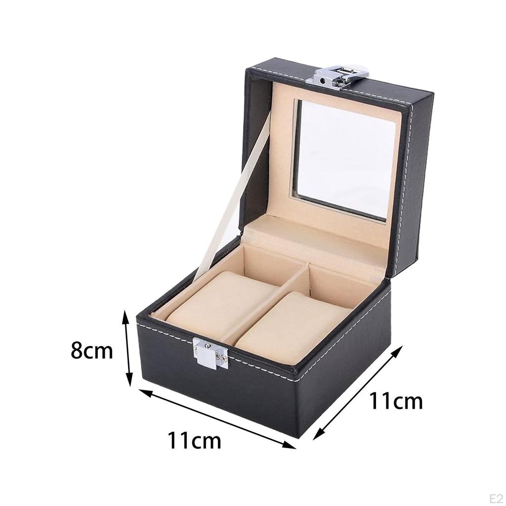 Timepiece Storage Box: Elegant Wooden Organizer for Watches and Jewelry