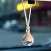 6 мл Капля воды Автомобильный освежитель воздуха Подвеска Стеклянная пустая бутылка для духов Автомобильная подвеска Навесная Пополняемая бутылка-диффузор