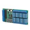 Timer Delay Relay Module IO43A08 8 Channel Multifunction Loop Interlock Self Locking Momentary Bista