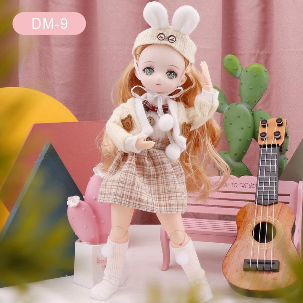 Наряди 30 см Аниме Bjd Куклу с Одеждой 30 см Шарнирные Игрушки 1/6 Куклы Bjd Детская Игрушка