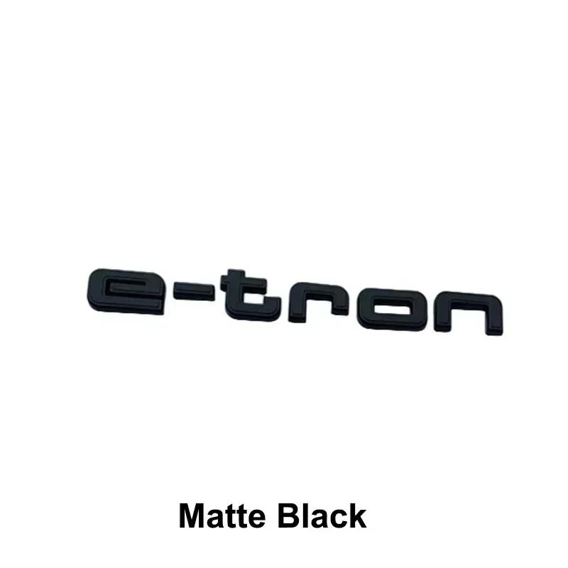 Auto Trunk Emblem Stickers for a2 E-tron GT S Logo A7 S5 Q3 S3 Q4 Q7 A3 A5 Q5 Q6 A6 A8 Q1 Q2 S7 A4L A6L Car Rear Badge Decals