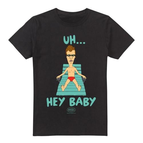 Футболка Beavis & Butthead Mens Uh Hey Baby