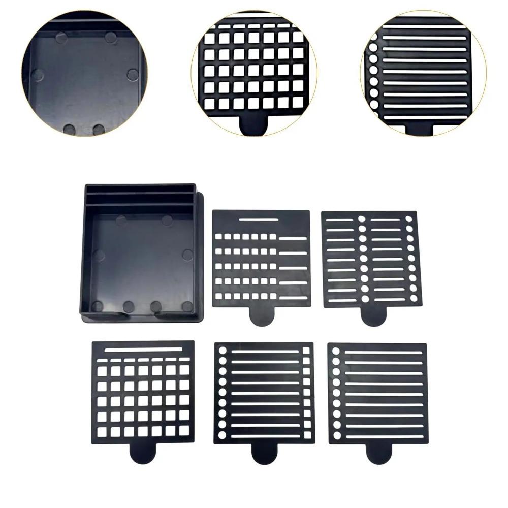Sticky Note Organizer Sticky Note Stencil Sticky Note Storage Box for 3x3 Self-Sticky Note Pads