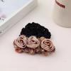 with Spring Clip Hair Bun Holder Updo Styling Tool Net Pocket Headdress Bun Cover  Dance Skating