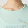Puma Alphabet Print Training Sports Short Sleeve T-Shirt Women Tops Mint-Green 682140-88