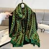 New Long Scarf Leopard Print Fashion Shawl Wrap Bandana for Women Spring Summer Autumn Elegant Poncho Thin Light Scarves Bufanda