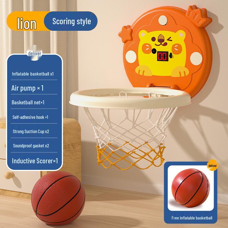 Складное игрушечное баскетбольное кольцо для детей для игры в помещении - Подсчет очков и хранение