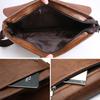 Briefcase for Men PU Tote Commuting Laptop Shoulder Executive Business Work Messenger Crossbody Side Designer Bag