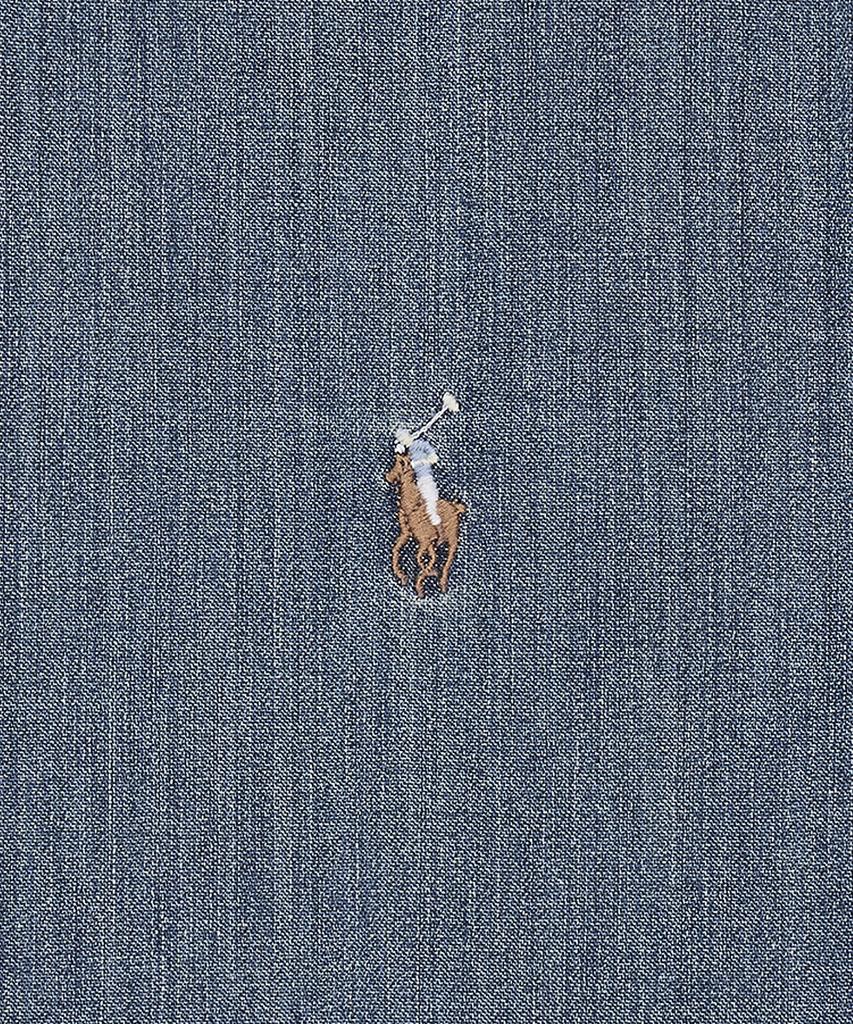 POLO RALPH LAUREN Custom Fit Denim Shirt - Navy