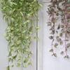 Wandering Jew Simulated Leaf Vine for Wedding Wall Decor