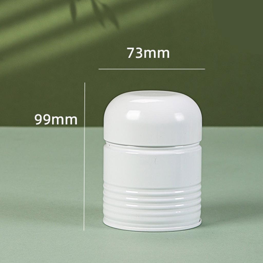 Portable Metal Tea Canister Sealed Container Tinplate Tea Box Tea Storage Container Tea Jar for Home or Office Use