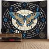 Psychedelic Butterfly Tapestry Hippie Hanging Wall Cloth Cheap Art Moon Butterflies Flower Tapestries Ceiling Room Deco