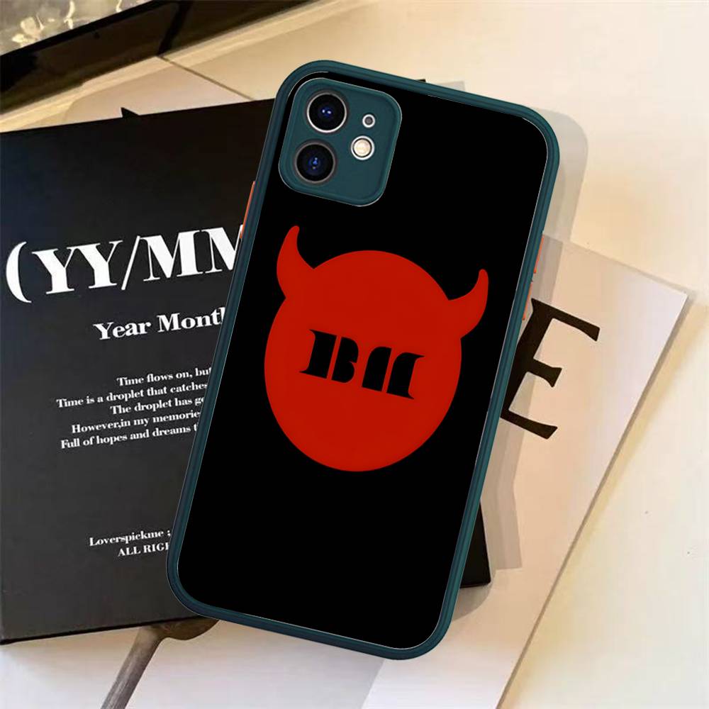 B-Baby M-Monster K-Kpop Phone Case For IPhone 11 12 13 14 15 16 Pro Plus X XS MAX Matte Bumper Shockproof Cover
