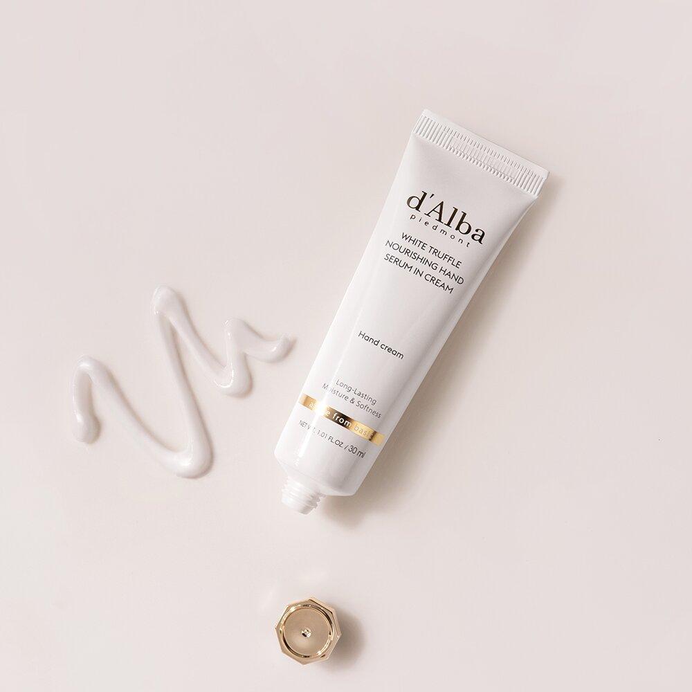 d'Alba Питательная сыворотка для рук «Белый трюфель» в креме 30 мл