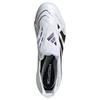 adidas Predator 24 League Складной язычок FG MG Пакет Road to Glory Унисекс Кроссовки Белый Облачно-белый Основной черный JI1114