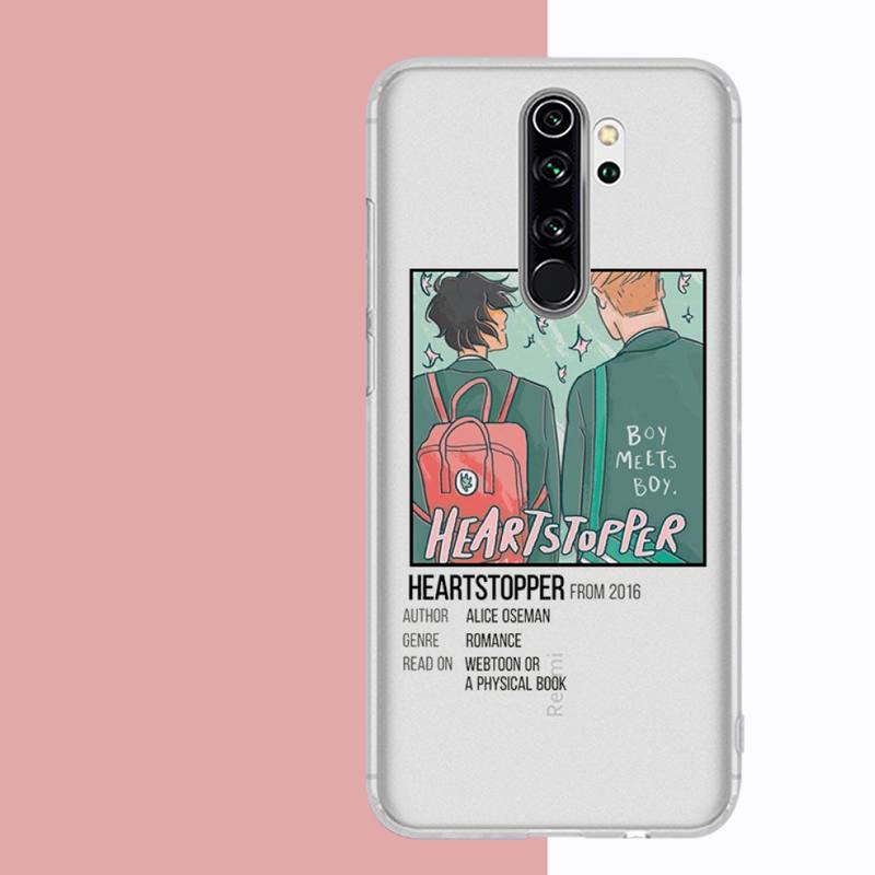 Чехол для телефона Heartstopper для Samsung A51 A52 A71 A12 для Redmi 7 9 9A для Huawei Honor8X 10i Прозрачный чехол