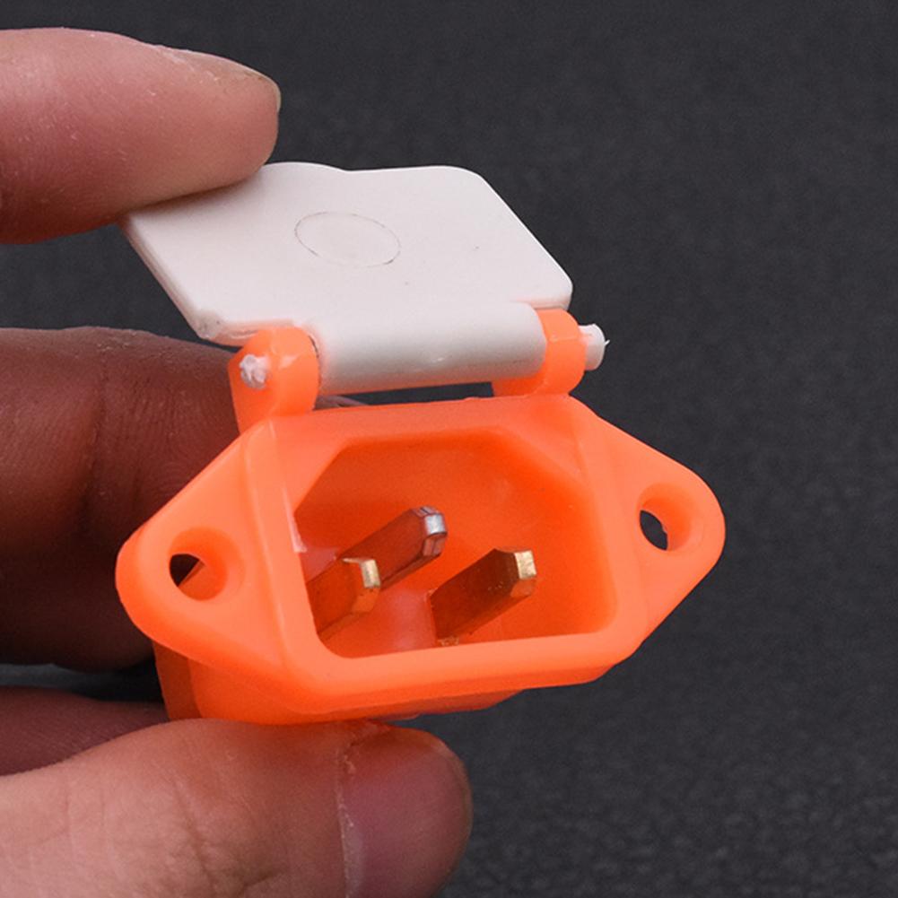 Разъем для аккумулятора электровелосипеда, скутера, три вертикальных разъема для зарядки с проводами, кабель 12AWG для 36 В 48 В, универсальный