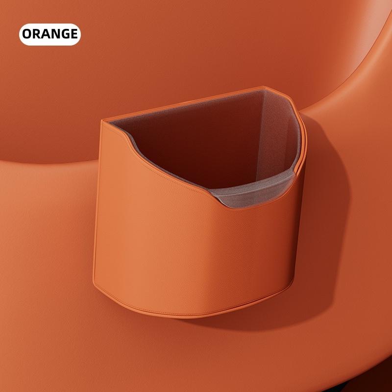 1pc Detachable Waterproof Car Trash Can - Mini Leakproof Garbage Bin & Organizer for Easy Cleaning & Tidy Interiors