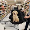 Portable Pet Stroller Cushion Cover Waterproof Shopping Cart Pet Cover  Grocery Cart