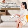 High-Power Handheld Vacuum Cleaner with Strong Suction for Home, Car & Mite Removal