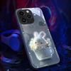 LED Phone Case – Auto Flashing for Calls & Music, Tempered Glass Protection