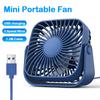 Camping Fan USB Desk Fan Table Mini Portable Fan Air Circulator 3 Speed Wind Fan Camping Home 360 Rotatable Head Standing Fans Adjustment For Office