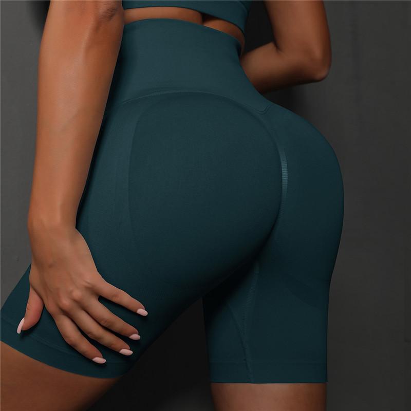 Auroth Summer Sports Shorts Women Scrunch Butt Yoga Shorts Sexy Peach Hip Gym Fitness Short Pants