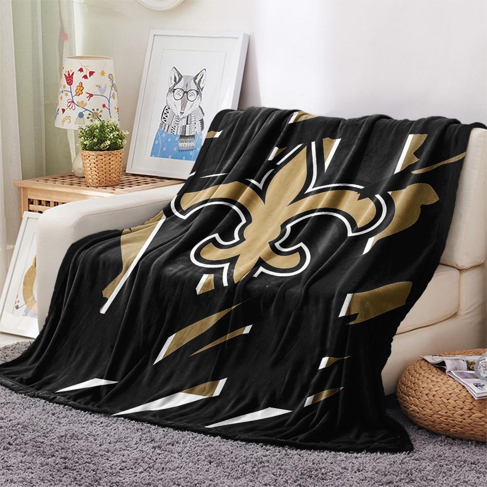 New Orleans Saints2 Flannel Blanket, High quality Comfortable for All Seasons, Home Decor, Warmth and Comfort