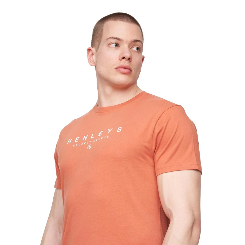Мужская футболка с логотипом Henleys Ninesix