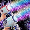 Нетоксичный Космический Астронавт Полностью Автоматическая Пушка Для Мыльных Пузырей Ракета Машина Для Мыльных Пузырей Автоматический Выдуватель С Жидкостью Для Пузырей Игрушка Для Детей Подарок С Мыльными Пузырями
