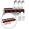Spray Bottle Holder Wall Mount Storage Rack Car Wash Tool Easy Install Detailing