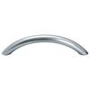Waki Sangyo Moon Handle, 1 Piece, Silver, 278W, 106mm, Furniture Handle, BH-941