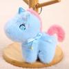 Cute Unicorn Pendant Pony Plush Toy Bag Pendant Doll Keychain Wedding Grab Machine Little Doll