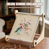 Adjustable Embroidery Table Stand Sturdy Embroidery Hoop Holder  Tabletop Sewing