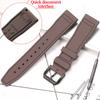 Резиновый силиконовый ремешок для часов IWC Pilot's Band Браслет с быстрой заменой Фторкаучуковый ремешок для часов