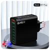 QC4.0 8 Port Fast Charging USB Charger  EU US KR QC 3.0 Quick Charge Wall For Phone Adapter For iPhone 15 Xiaomi  Samsung